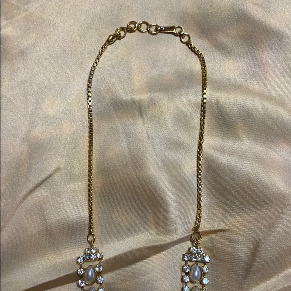 14kt gold filled pearl drop necklace - Picture 4 of 7
